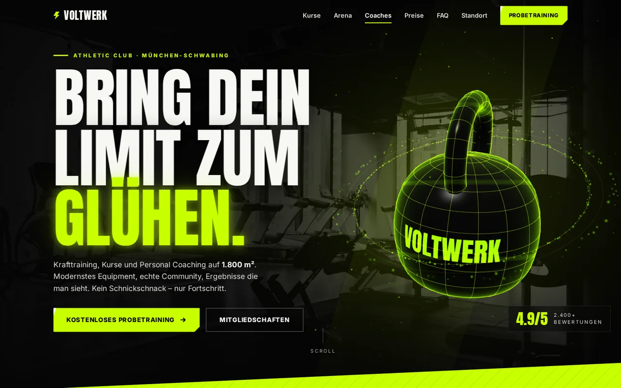 Website VOLTWERK